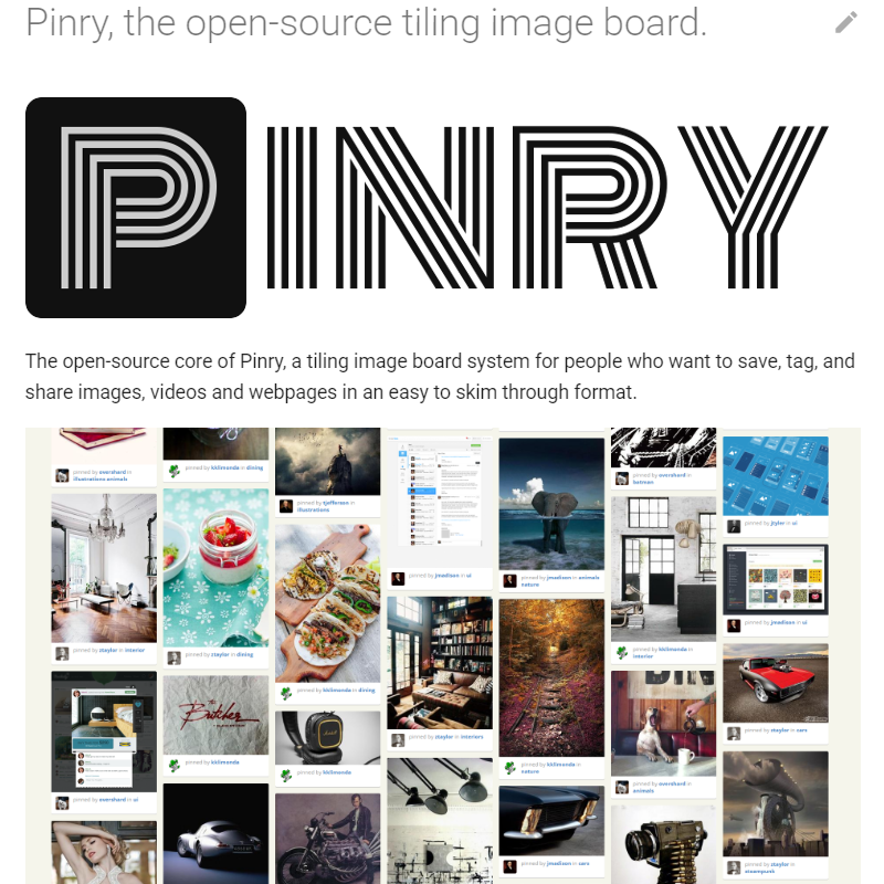 宝塔Docker安装Pinry