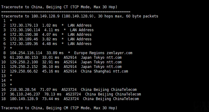 UCloud韩国VPS电信回程
