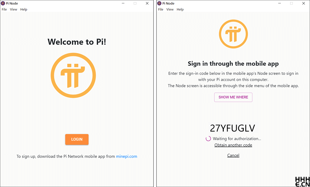 Pi Blockchain 运行节点